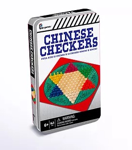 Juego de Mesa Damas Chinas Caja Metálica 6a+