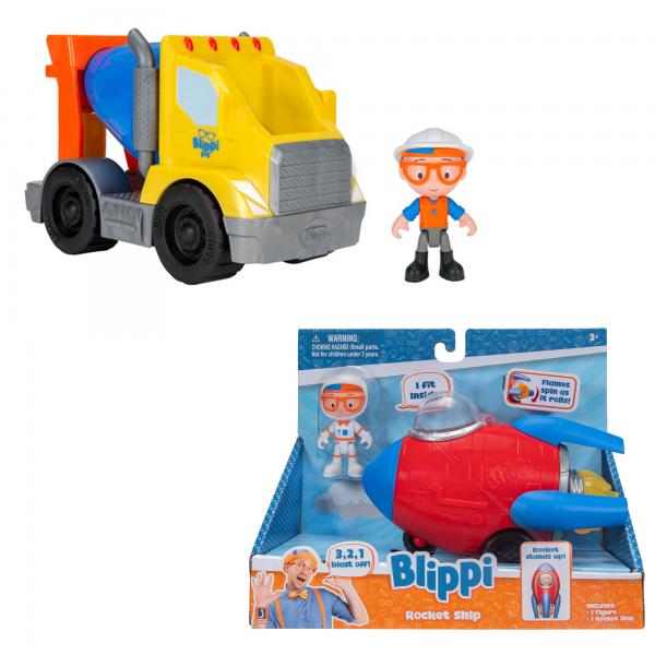 Vehículos Blippi con Figura 3a+