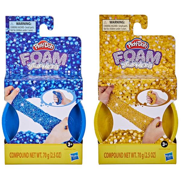 Play-Doh - Tarro Foam Sparklers 3a+