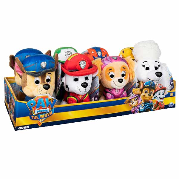 Peluche Paw Patrol la Pelicula 15cm 1a+/  Surtido 7 -  Se venden por separado