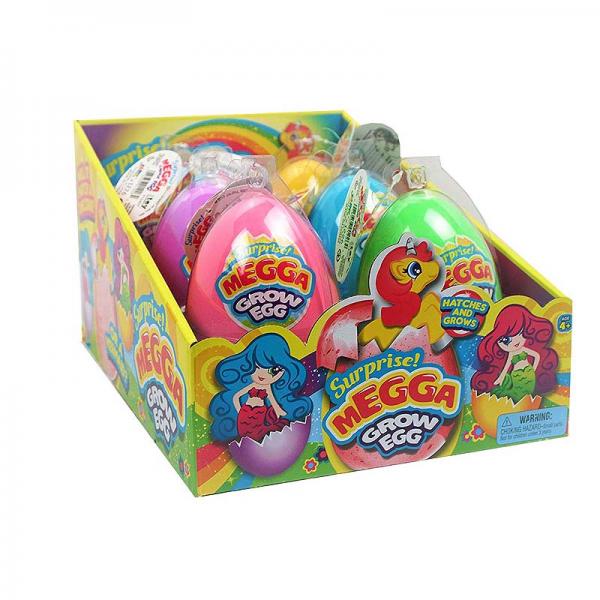 Huevo Sorpresa Crece c /el Agua SirenaUnicornio Displ/6 4a+