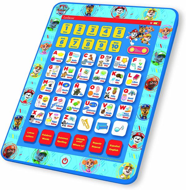 Tablet Educativa Bilingüe Paw Patrol 3a+ (JCPAD002PAi2)
