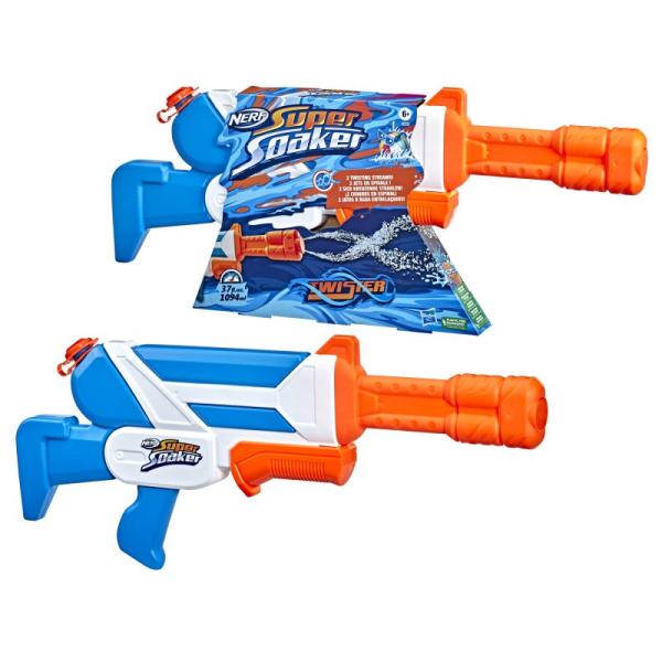 Lanzador Nerf Súper Soaker Twister 6a+