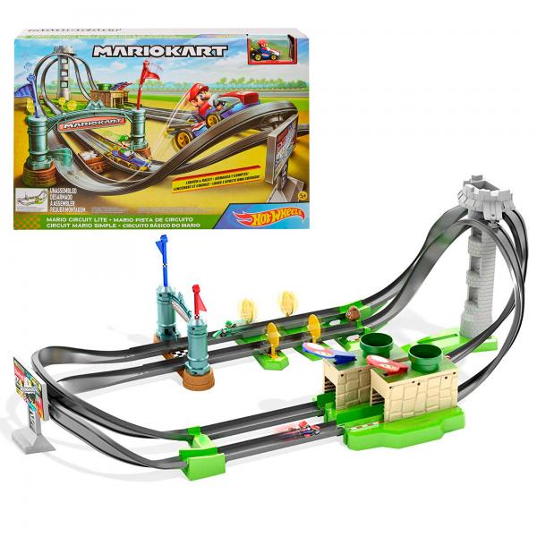 Hot Wheels Pista de Circuito Mario Kart 5a+