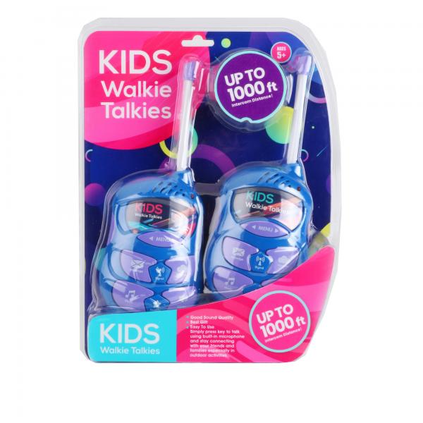 Mini Walkie Talkies Girls Azul Set/2 Blister 5a+ (444156)