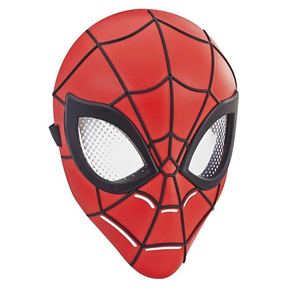 Máscara Spiderman Hero ( Roja y Negra ) 5a+ / Surtido de 2 / Se venden por Separado