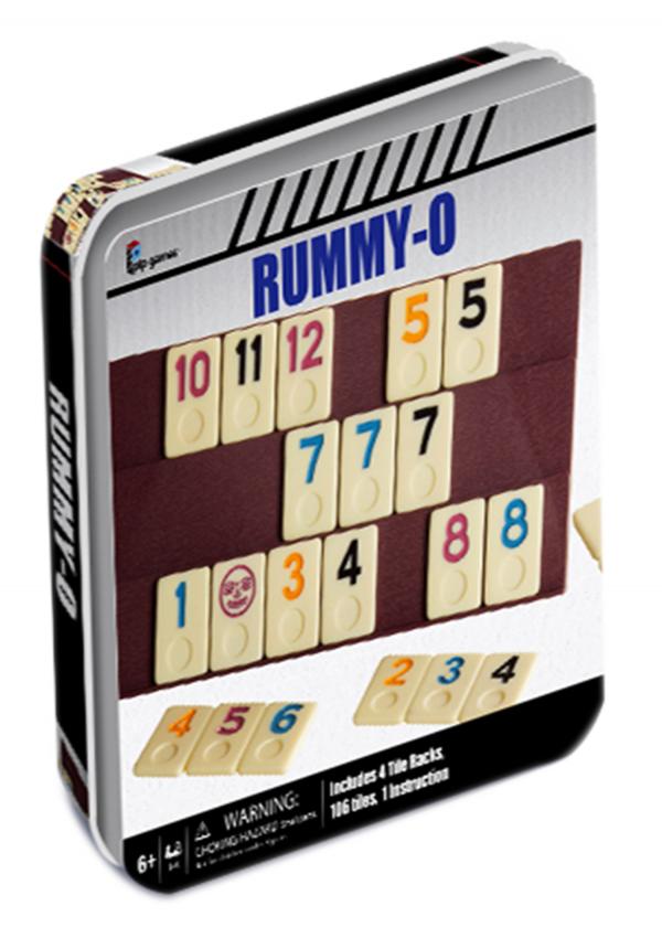 Juego de Mesa Rummi Caja Metálica 6a+
