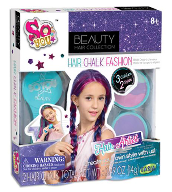 Juego para Teñir el Cabello con Tiza 8a+