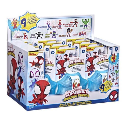 [HBF1491] Spidey and Amazing Friends Figuras Sorpresa 3a+ (Se venden por separado)