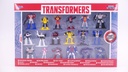 Set de 18 Figuras Transformers Nano Metalicas 3a+