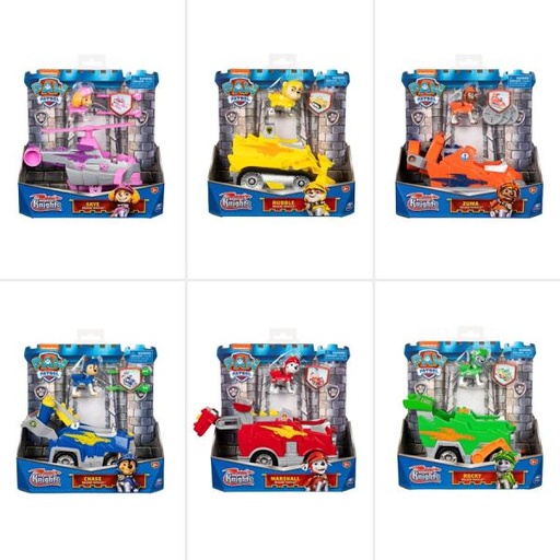 [BT6062181] Vehículos Deluxe Paw Patrol Rescue Knights 3a+