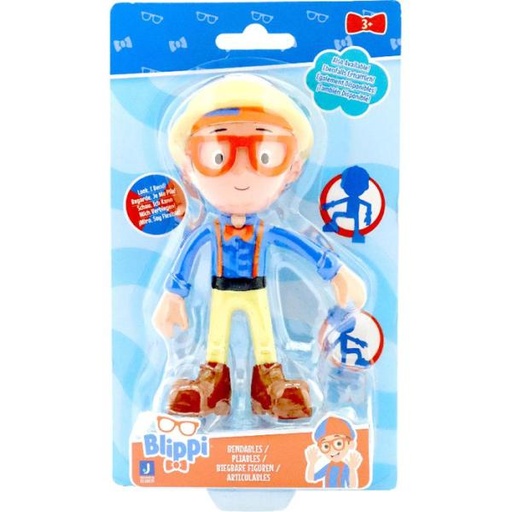 [JZBLZ0005] Blippi Figuras Flexibles / Surtido de 4 (Se venden por separado) 3a+