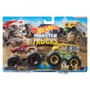 Hot Wheels Monster Trucks Doble Demolición Blister Set/2 3a+