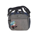 Pañalera Mini con Cambiador Gris (007489)