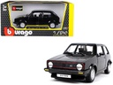 Carro Volkswagen Golf Mk1 GTI (1979) Negro Esc:1:24 3a+