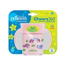 Vaso de Transición 360 con Asas 7 oz Rosa con Dibujos