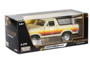 Carro 1:24 Ford Bronco 1978 Beige 3a+