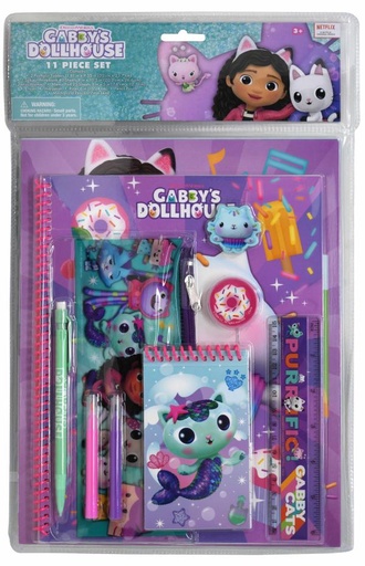[UP713422] Set de Folder con Libretas y Accesorios de la Casa de Muñecas de Gabby`s 3a+