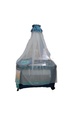 Baby Basics Encierro con Cambiador con Mosquitero Color Azul 0m+
