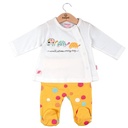 Conjunto de 2 Piezas en Caja color Amarillo Niña 6m (608092)