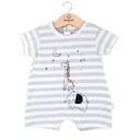 Pijama en Caja Manga Corta de Jirafa Celeste 9m (610071)