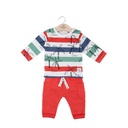 Conjunto de 2 Piezas color Naranja Niño 9m (613386)