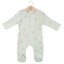 Pijama Manga Larga en Caja Color Verde Agua Niña 6m (613652)