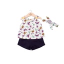 Conjunto de 2 Piezas + Cinta Blusa y Short 3m (633285)