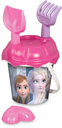 Balde Pequeño con Juguetes de Playa de Disney Princesas Frozen