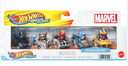 Hot Wheels Carros de Racer Verse Marvel Set/5 3a+
