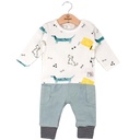 Conjunto de 2 Piezas de Perritos Celeste Niño 6m (613515)