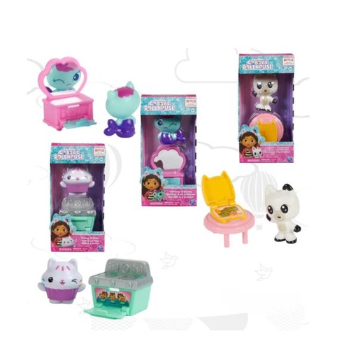 [BT6067330] Figuras de la Casa de Muñecas de Gabby´s 3a+/  Surtido 3 -  Se venden por separado