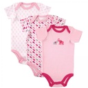 Mameluco Manga Corta Set 3 Elefantes 6-9m