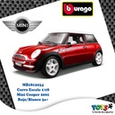 Carro Escala 1:18 Mini Cooper 2001 3a+