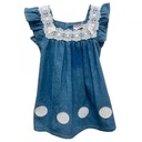 Vestido Color Terracota Para Bebé 6m