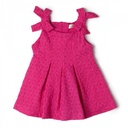 Vestido Niña Color Fucsia 3m