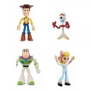 Figuras Toy Story 4 Flextreme! 17cm( WoodyBuzz LightYearMr Increíble) 3a+