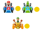 Vehículos Mario Kart con Moneda 3a+