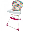 Baby Basics Silla Alta para Comer Rosada Flores 736m 15Kg Max(434492)