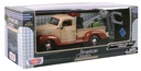 Carro Esc 1:24 1966 Chevy C10 Fleetside Pickup Beige 3a+
