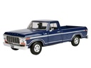 Carro 1:24 1979 Ford F150 Custom Azul y Café 3a+