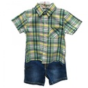 Camisa de Botones Manga Corta C/ Pantalón Corto 12m