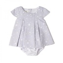 Vestido Estrella Gris 2 Piezas 12m