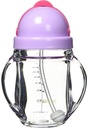 Baby Basics Biberón de Entrenamiento con Pajilla 8oz Morado 9m+