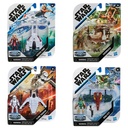 Figura Star Wars y Vehículo Blister 4a+ / Surtido de 3 / Se venden por separado