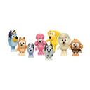 Figuras de Bluey Amigos de Barrio Set/8 3a+