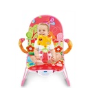 Silla Vibradora Musical con Estampado Mariposa 12kg Max (69828)