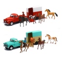 Chevrolet Pickup c/Remolque p/Caballos S/2 1:32 5a+