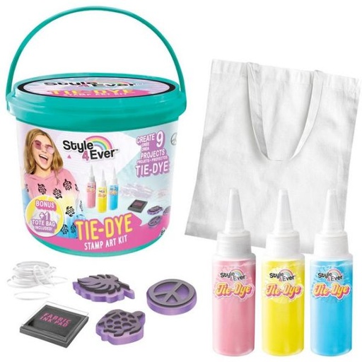 [CTOFG221] Balde Arte de Sellos TieDye Style 4Ever 8a+