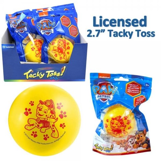 [UP706653] Bola Tacky Toss! Paw Patrol 3a+